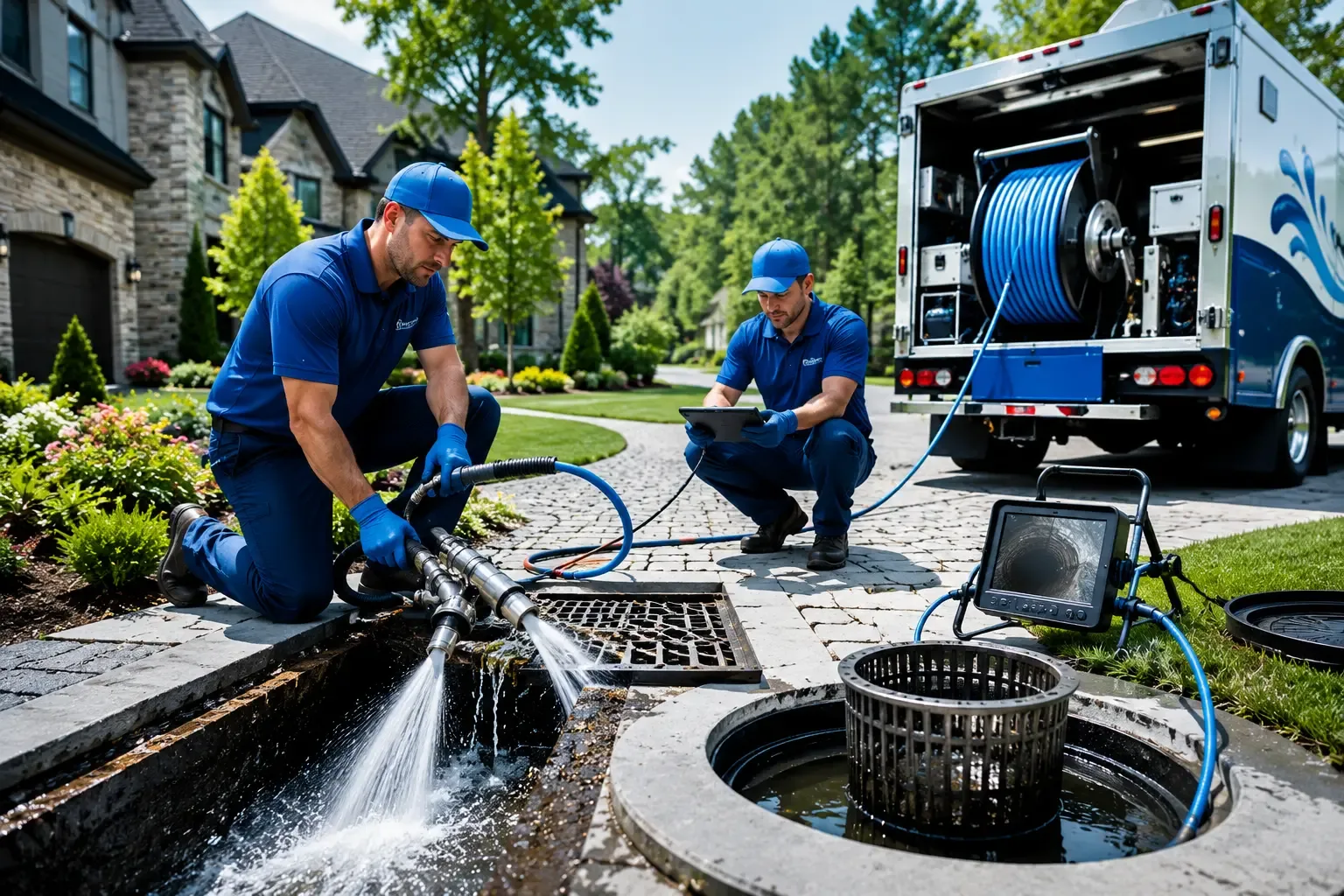 Local outdoor drain cleaning professionals in Clay City, KY